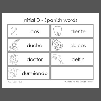Initial D - Spanish words