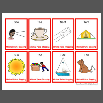 Minimal Pairs Stopping