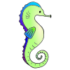 The+seahorse+is+in+the+sea. Picture
