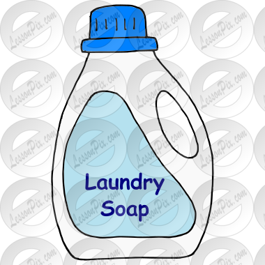 Laundry Soap Picture for Classroom / Therapy Use - Great Laundry Soap