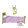 One+little+monkey+jumping+on+the+bed. Picture