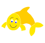 Happy Fish Stencil