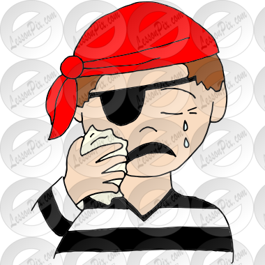 Crying Pirate Picture