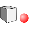 The+ball+is+_______+the+box Picture