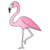 Flo_s+friend+was+Flipper+the+flamingo. Picture