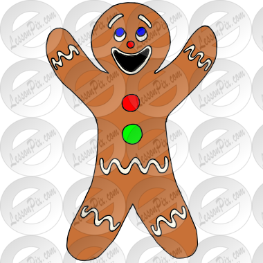 Happy Gingerbread Man Picture
