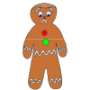 Sad Gingerbread Man Picture