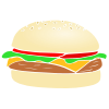 cheeseburger Outline