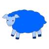 Baa+baa+blue+sheep_+have+you+any+wool_+Yes+sir_+yes+sir_+3+bags+full. Picture