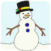Snowman_+snowman_+what+do+you+see_++I+see+a+black+bear+looking+at+me_ Picture