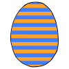 This+Egg+is+blue+and+pink+and+yellow+stripe Picture