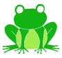Frog Stencil