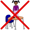 Be+SAFE+Do+Not+Stand+on+Table Picture