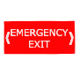 Emergency Exit Stencil