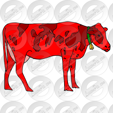 Red Cow Picture