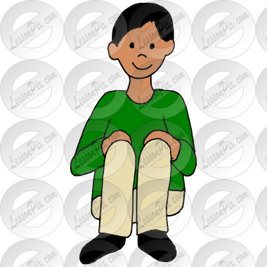 Knees Picture for Classroom / Therapy Use - Great Knees Clipart