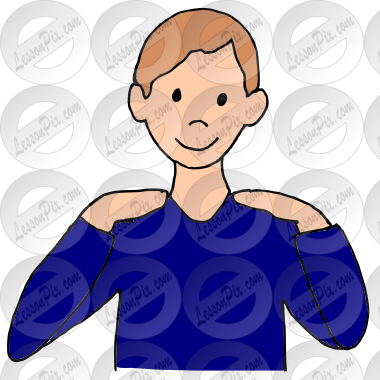 Shoulders Picture for Classroom / Therapy Use - Great Shoulders Clipart