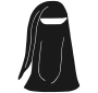 Niqab Stencil