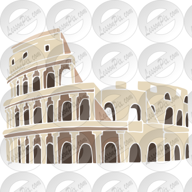 Colosseum Stencil