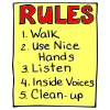 I+will+learn+and+follow+my+first+grade+rules. Picture