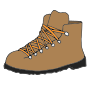 Hiking Boot Outline
