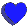 Blue+heart Picture