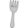 Fork+_+Tenedor Picture