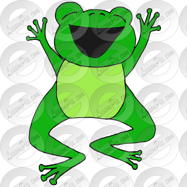 Excited Frog Picture