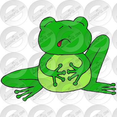 Sick Frog Picture
