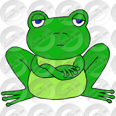 Stubbon Frog Picture