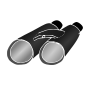 Binoculars Stencil
