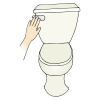 %22I+flush+the+toilet.%22 Picture