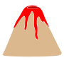 Volcano Stencil