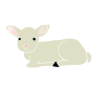 lamb Stencil