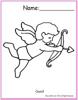 Cupid Coloring