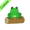 frog+log Picture