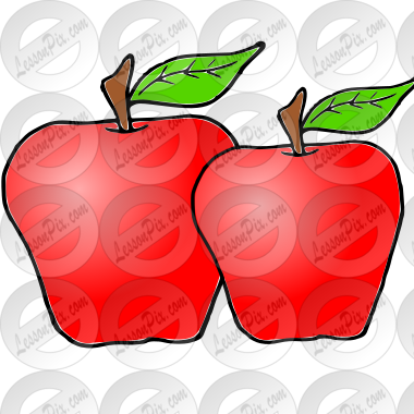 2 apples Picture
