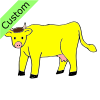 Yellow+Cow Picture