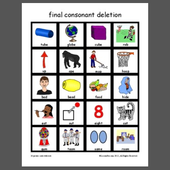final consonant deletion