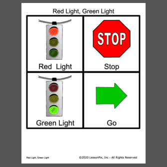 Dining by Traffic Light: Green Is for Go, Red Is for Stop