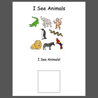 I See Animals - to go with Melissa & Doug Animal Sound Puzzle