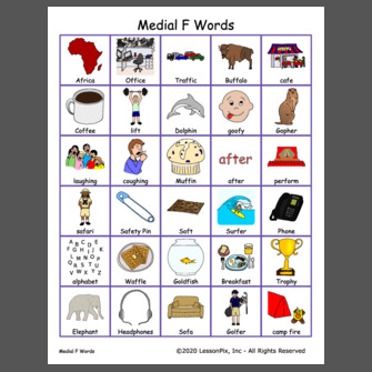 Medial F Words