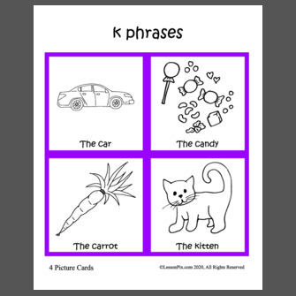 k phrases colouring pages