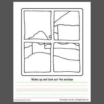 snowy weather coloring pages