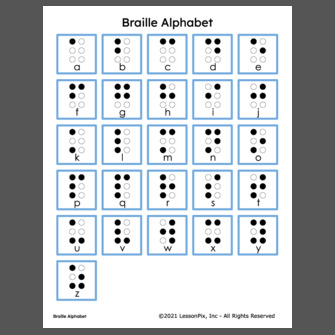 braille alphabet