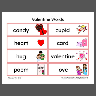 English Alphabet Word Wall Vocabulary Cards and Letter Cards