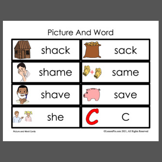 minimal pairs sh/s