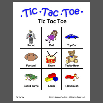 Alphabet and Sight Word Tic-Tac-Toe - Playdough To Plato