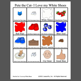 Pete the Cat- I Love my White Shoes