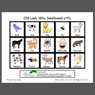 Old Lady Who Swallowed a Fly